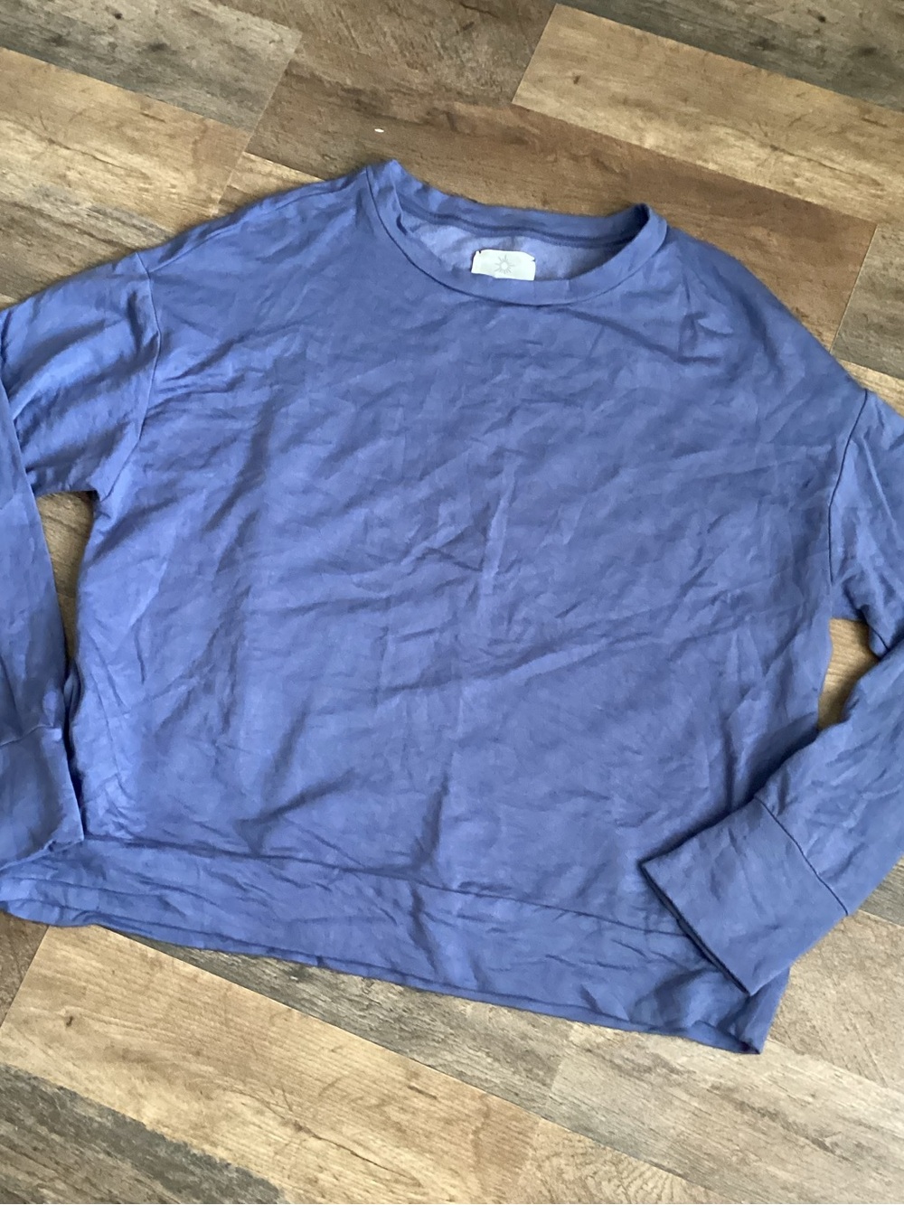 OFFLINE By aerie Dusty Blue Crewneck Sweater